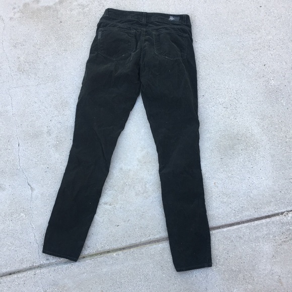 Paige green corduroy pants, Verdugo Jegging - Picture 5 of 10